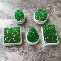 20pcs Epoxy Resin Casting Molds Silicone Mould for DIY Jewelry Pendant Making