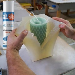 Water-Resistant Silicone Mold Release Spray – Easy Application, 4 Pack, 67.6 oz