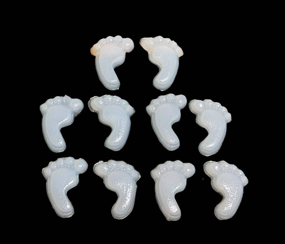 10 Footprint Silicone Inlays For Resin