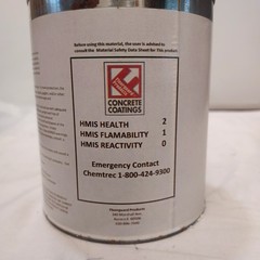 MEDIUM GREY EPOXY PIGMENT QUART FOR CONCRETE FLOORS by Concrete Coatings NEW