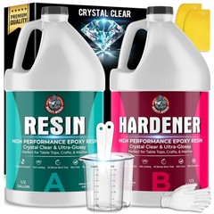 Self-Leveling Epoxy Resin – 1 Gal Kit, UV Resistant