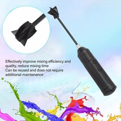 Epoxy Resin Mixer Rechargeable Powerful Slow Motor Electric Stirrer Accessories