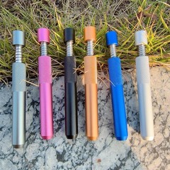 6-Piece Portable Metal Accessories Kit – Vibrant Multicolor Travel Essentials