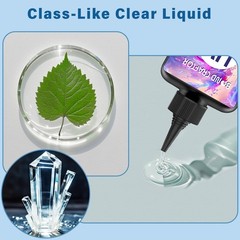 UV Resin 300g, Fast Curing Clear Epoxy Resin Hard Type for Jewelry Making, Cr…