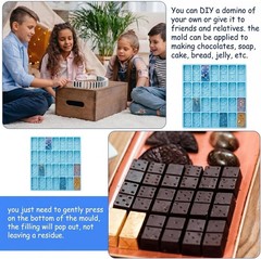 Versatile 28-Cavity Silicone Mold for Jewelry, Candy & More – Classical Blue