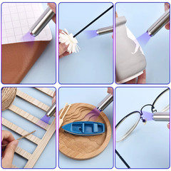 UV Resin Glue 25g Quick Dry Adhesive for Glass Metal Wood DIY Craft Repair