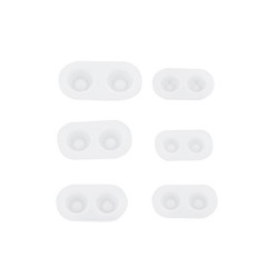 6 Sets Multifunctional Silicone Molds Flexible Doll Eye Molds Resin Durable