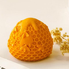 Honeycomb Silicone Cylinder Mold for Resin Casting & Candle Making