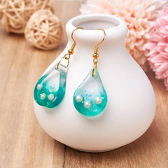 10Pcs Jewelry Casting Molds Clear Resin Pendant Silicone Molds