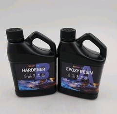 FUNEPOXY Crystal Clear Epoxy Resin Kit for Table Top Epoxy Resin – 1L Kit