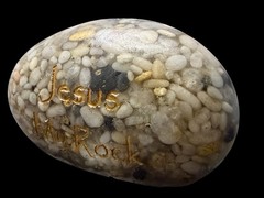 Handmade “Jesus My Rock” Mold For Resin