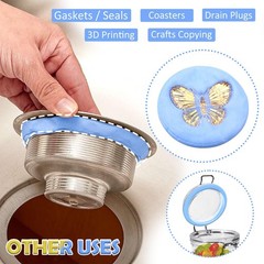 Silicone Putty – 2.5 Lb Flexible Silicone Mold Making Kit for Reusable Silico…