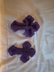 High Quality Resin Made Cross Storage Container. Great For Jewelry Or Display.