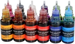 12 Colors Epoxy Resin Color Dye Colorant Liquid Epoxy Resin Pigment,10Ml Each