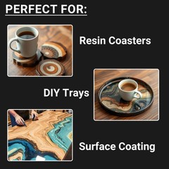 Heat Resistant Epoxy Resin High Temp Coating for Countertops Crafts Tumblers