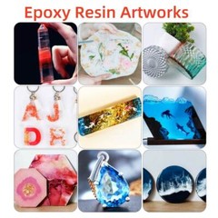 Bulk 1 Gallon Clear Epoxy Resin – 2A:2B Glue Kit DIY Craft Art River Table