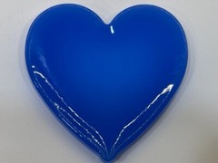 4 Large Silicone Heart Inlays For Resin