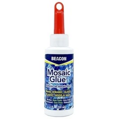 Beacon Mosaic Glue 2oz Non-Toxic Water Resistant Adhesive for Tiles & Crafts