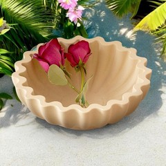 Resin Molds for Bowl, 5.24 x 1.65 inches Flower Tray Silicone Molds for Resin…