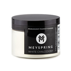 MEYSPRING White Chalcedony Mica Powder for Epoxy – Resin Color Pigment