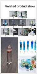 Resin Silicone Mold Square Cylinder Molds Craft Epoxy Mould Jewelry Making Kit