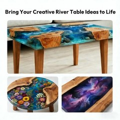 Epoxy Mold, Resiners River Table Resin Mold with Clear and transparent