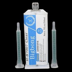 50ml Epoxy Resin AB Glue – Clear Adhesive for Metal, Wood, Glass, Plastic + 2 No