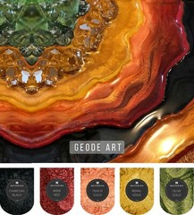 MEYSPRING 2Tone Collection Mica Powder Set – Epoxy Resin Color Pigment Resin Dye