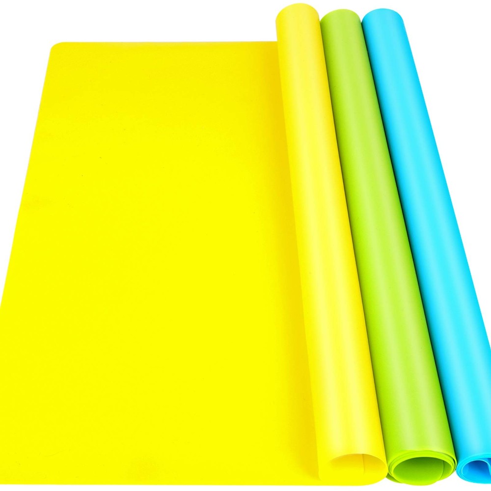A3 Silicone Craft Mat Set Heat Resistant Non Stick 3 Pack