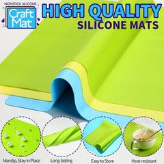 A3 Silicone Craft Mat Set Heat Resistant Non Stick 3 Pack