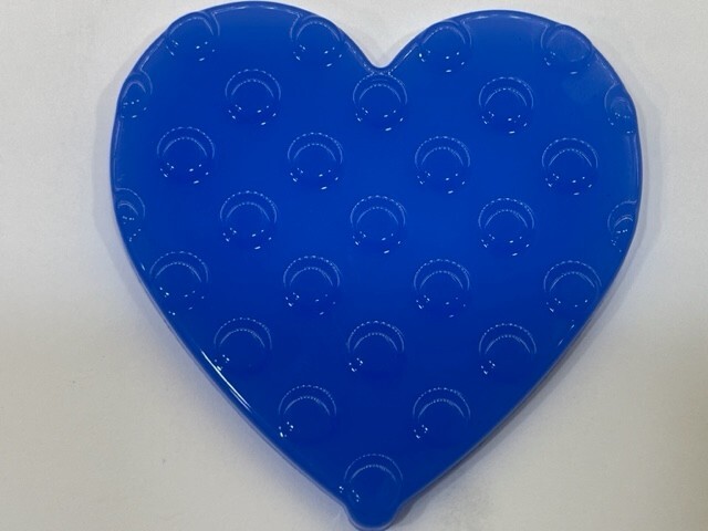 4 Large Silicone Heart Inlays For Resin