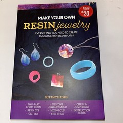 Make Your Own Resin Jewelry Create Accessories Kit Chartwell 2023 BRAND NEW