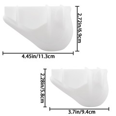 2 PCS Bird Silicone Molds 3D Bird Epoxy Resin Molds Animal Silicone Epoxy Molds
