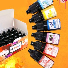 Liquid Epoxy Resin Pigment Translucent Resin Colorant Concentrated 24 Colors