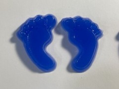 10 Footprint Silicone Inlays For Resin