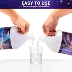 Aicool Clear Self-Leveling Resin Hardener Gallons Crystal Transparent Finish NEW