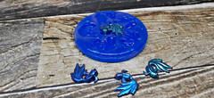 Handmade mini fish mold. 6 fish. No resin fish included just mold For Resin