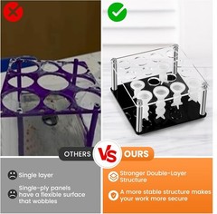 Tag It Chess Piece Holder, Metal Holder for Chess Molds for DIY Silicone Mold…