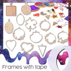 UV Resin Jewelry Making Kit with Silicone Molds UV Light,DIY Kits Jewelry Bra…