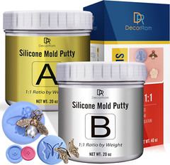 Silicone Putty – 2.5 Lb Flexible Silicone Mold Making Kit for Reusable Silicone