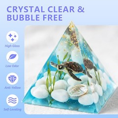 Epoxy Resin Kit for Beginners, Resin Kit with Molds, 8OZ Epoxy Kit with 12-Co…