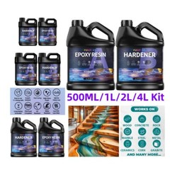Clear 1:1 AB Glue Epoxy Resin – 16oz / 32oz / 64oz / 1 Gallon / 2 Gallons Kit