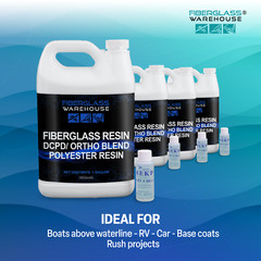 Fiberglass Warehouse Fiberglass Resin – Premium Grade Resin – Gallon with MEKP