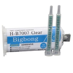 50ml Epoxy Resin AB Glue – Clear Adhesive for Metal, Wood, Glass, Plastic + 2 No