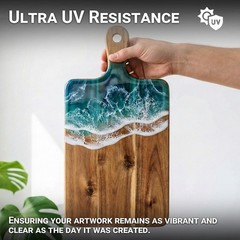 Heat Resistant Epoxy Resin High Temp Coating for Countertops Crafts Tumblers
