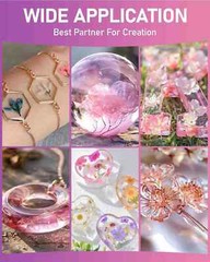 500g UV Resin 16oz Clear Pre-mixed Kit Handmade DIY Jewelry Cure in-4-Minutes