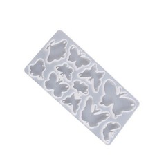Butterfly Silicone Mold Epoxy Resin Casting DIY Earrings Pendant Jewelry Deco yy
