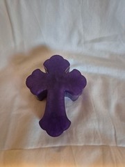 High Quality Resin Made Cross Storage Container. Great For Jewelry Or Display.
