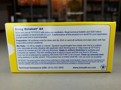 Metalset A4 Aviation Grade Epoxy Adhesive by Smooth-On 6 oz Kit