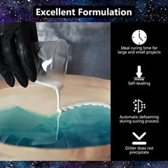 Epoxy Resin 1Gallon – Crystal Clear Epoxy Resin Kit – No Assorted Sizes